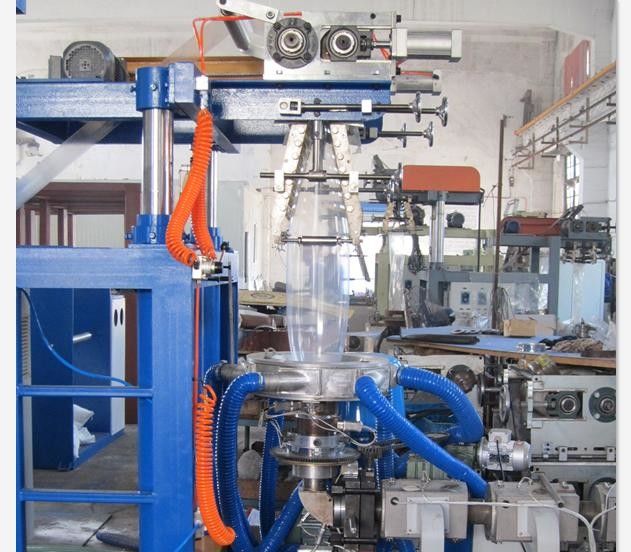 Pvc-de Hitte krimpt Pijler Geblazen de Fabrikanten30-45kg/h Output van de Filmmachine