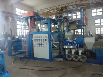 Duurzaam Gebruikt Geblazen Filmmateriaal, de Verticale Pvc-Film en Pvc-Machine van de Bladuitdrijving leverancier